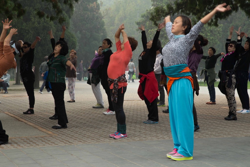 À Pékin, on relaxe et..